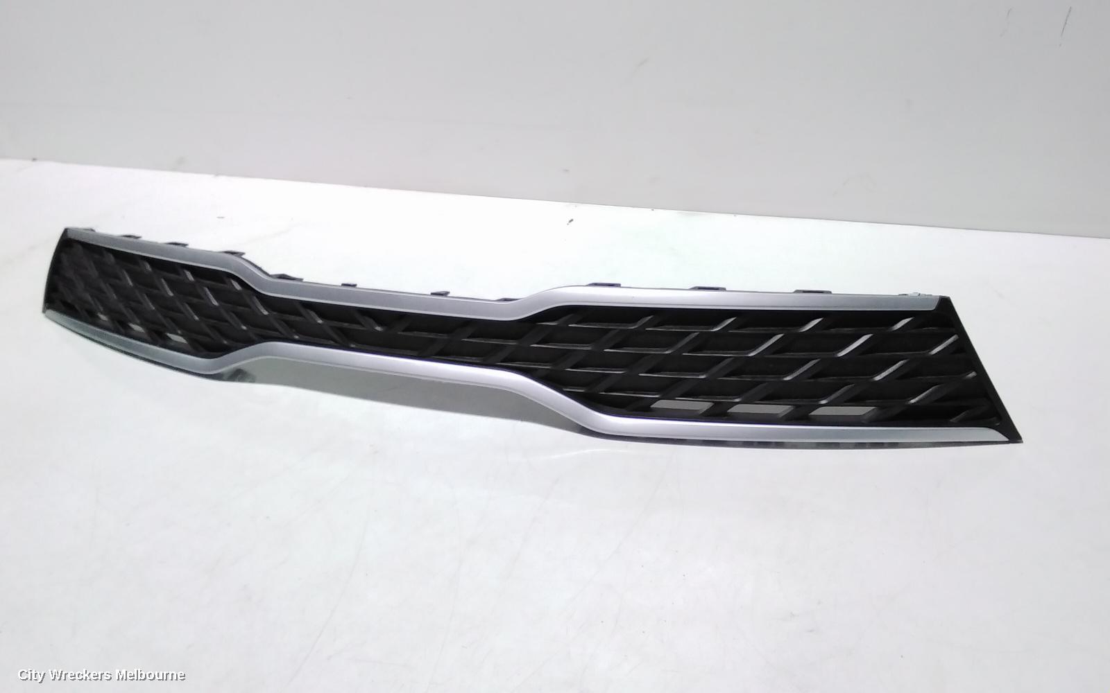 KIA RIO GRILLE, RADIATOR GRILLE, YB, S/SPORT, SILVER SURROUND TYPE, 12/2016 - 06/2020