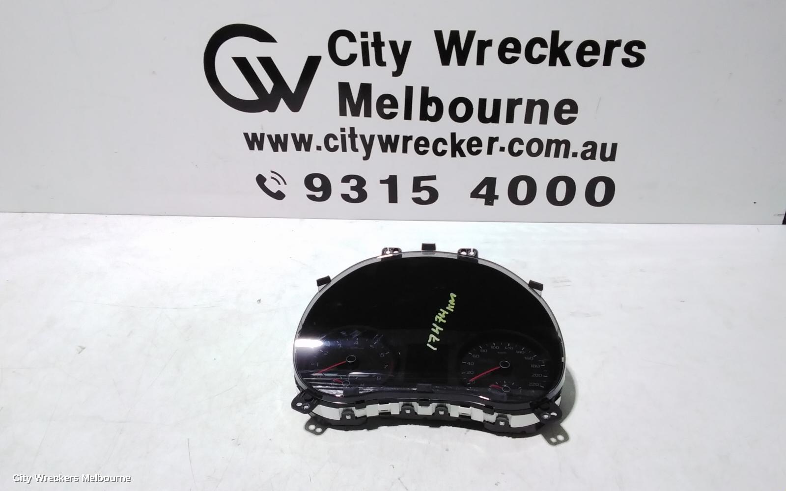 KIA RIO INSTRUMENT CLUSTER, AUTO T/M, S/SX/SPORT, YB, 07/2020 ONWARDS