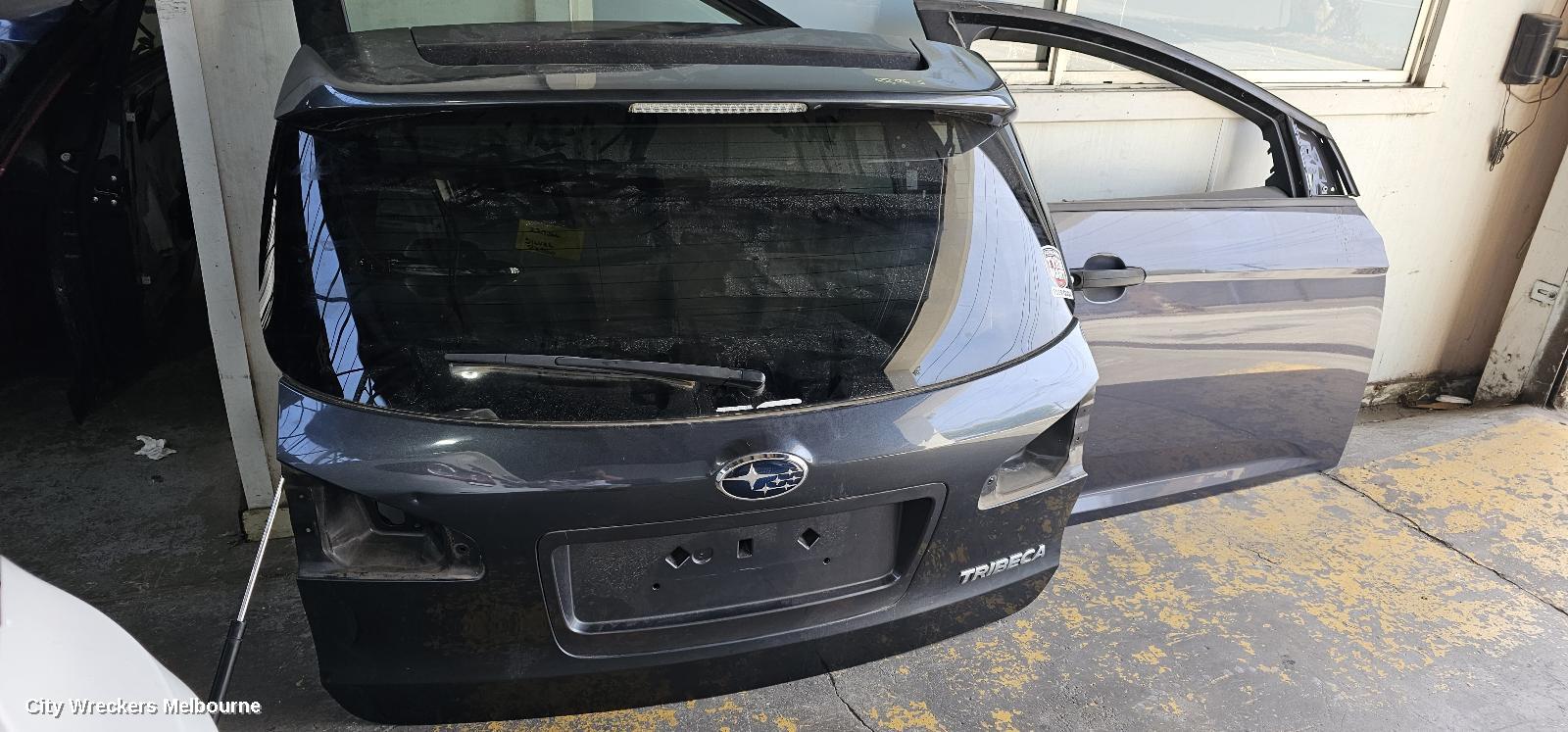 SUBARU TRIBECA BOOTLID/TAILGATE, TAILGATE, B9, 12/2007 - 01/2014