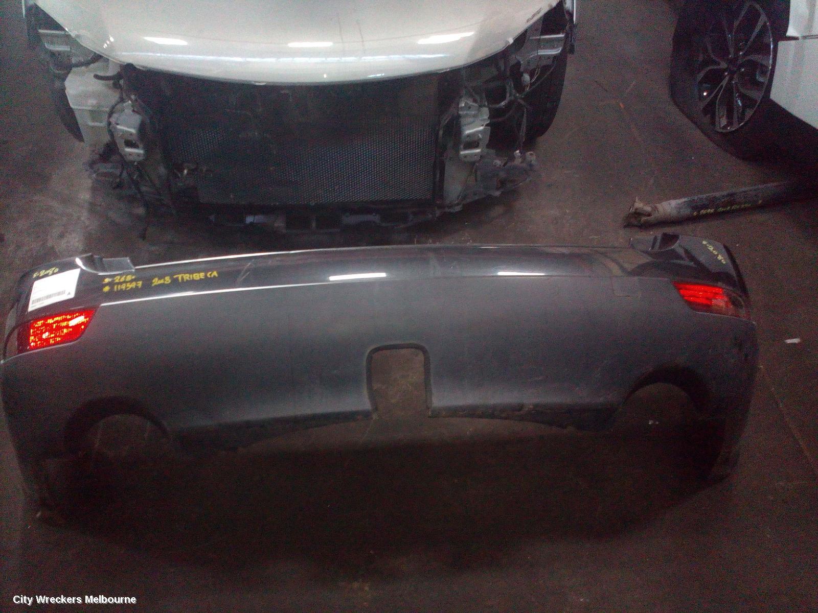 SUBARU TRIBECA REAR BUMPER, B9, 12/2007 - 01/2014