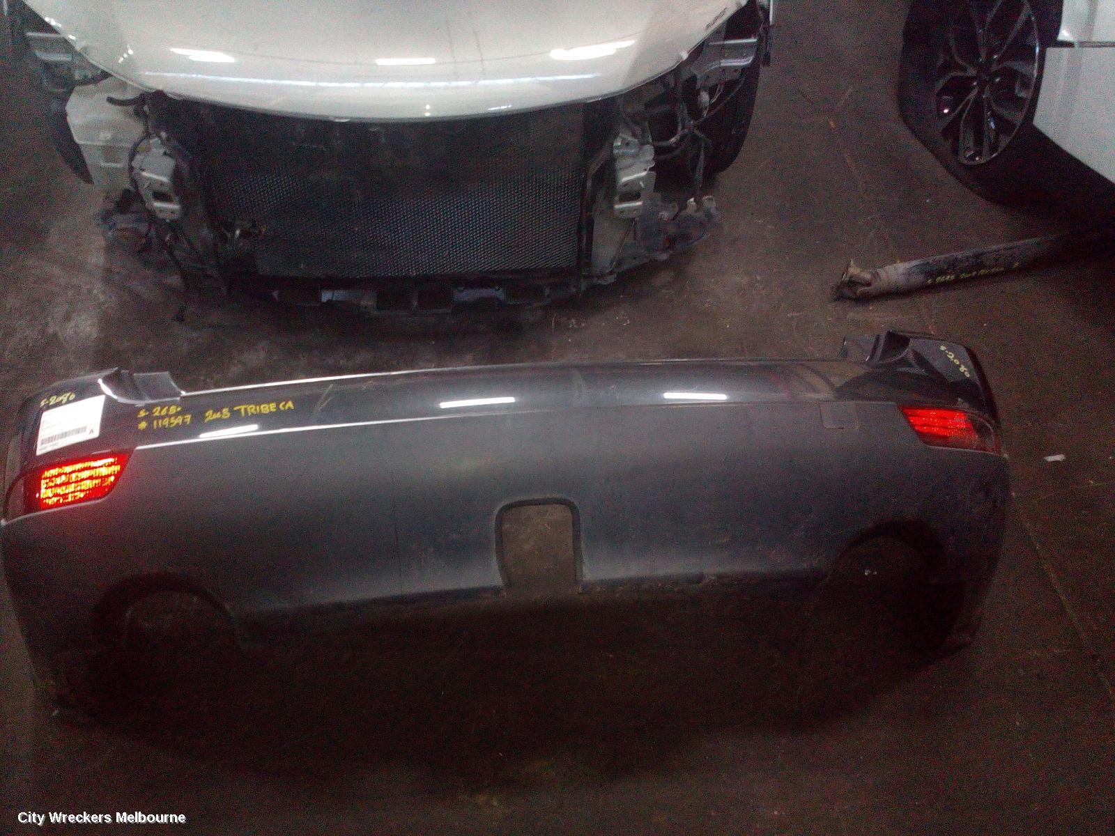 SUBARU TRIBECA REAR BUMPER, B9, 12/2007 - 01/2014
