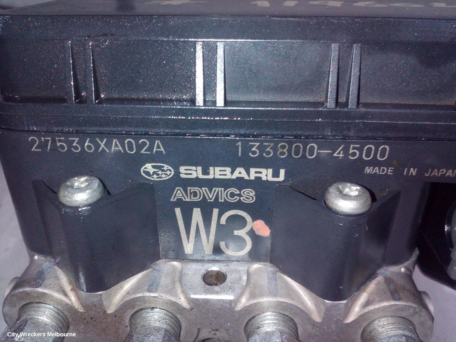 SUBARU TRIBECA ABS PUMP/MODULATOR, B9, XA02A, 12/2007 - 04/2009