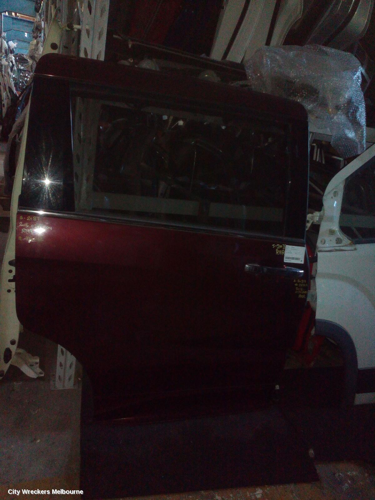 HONDA ODYSSEY RIGHT REAR DOOR, RC1, 02/2014 - 03/2022