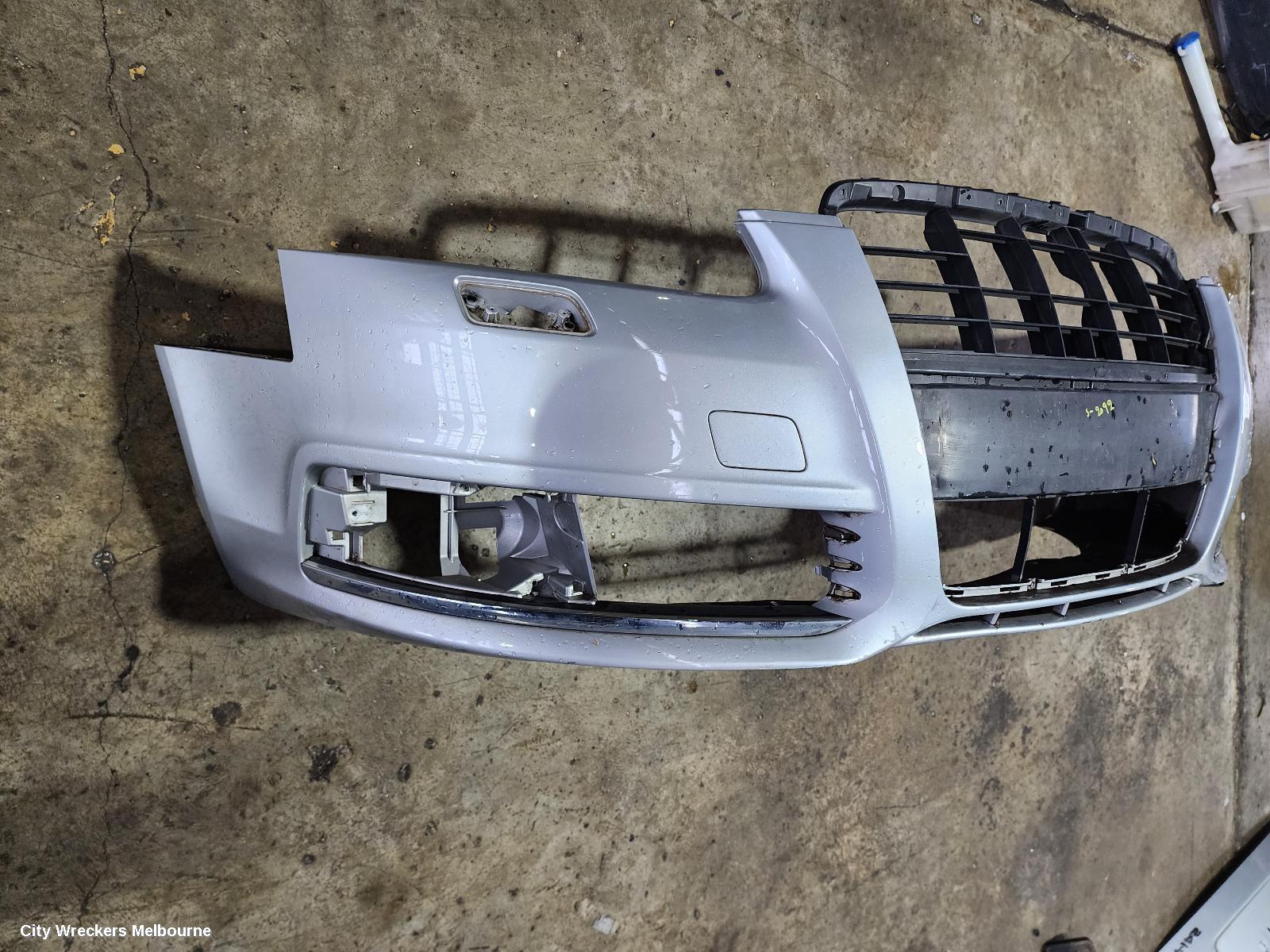 AUDI A6 FRONT BUMPER, C6/4F, A6, SEDAN, NON PARK SENSOR, W/ H/LAMP WASHER TYPE, 10/2008 - 06/2011
