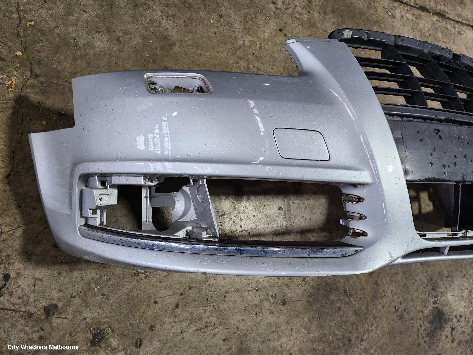 AUDI A6 FRONT BUMPER, C6/4F, A6, SEDAN, NON PARK SENSOR, W/ H/LAMP WASHER TYPE, 10/2008 - 06/2011