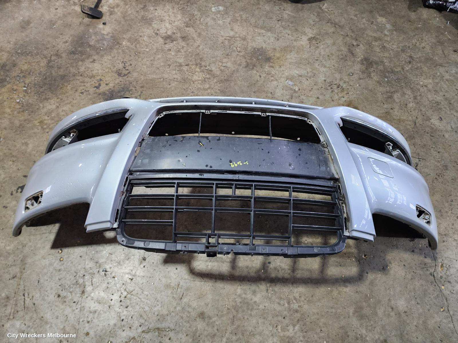 AUDI A6 FRONT BUMPER, C6/4F, A6, SEDAN, NON PARK SENSOR, W/ H/LAMP WASHER TYPE, 10/2008 - 06/2011