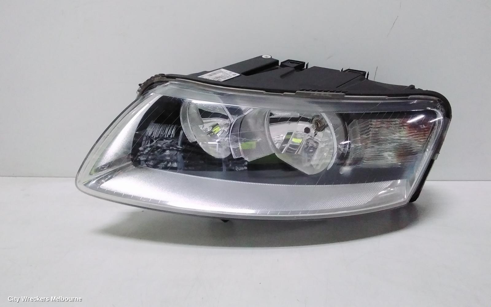 AUDI A6 LEFT HEADLAMP, C6/4F, A6, ADAPTIVE TYPE, 10/2008 - 06/2011