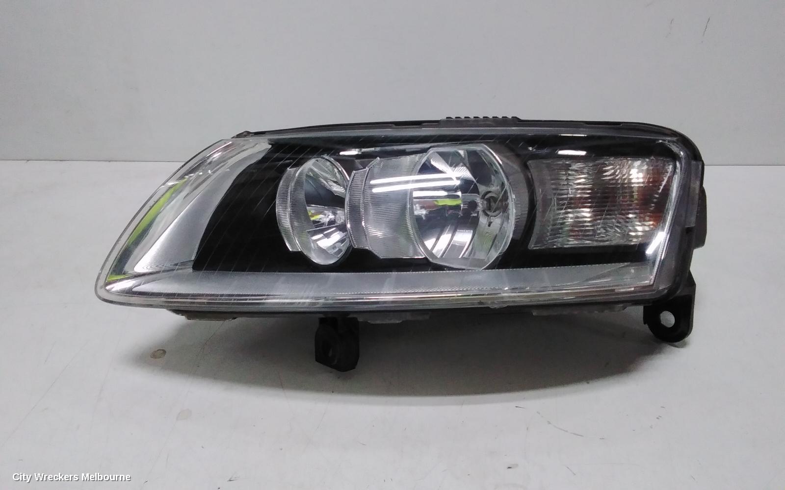 AUDI A6 LEFT HEADLAMP, C6/4F, A6, ADAPTIVE TYPE, 10/2008 - 06/2011