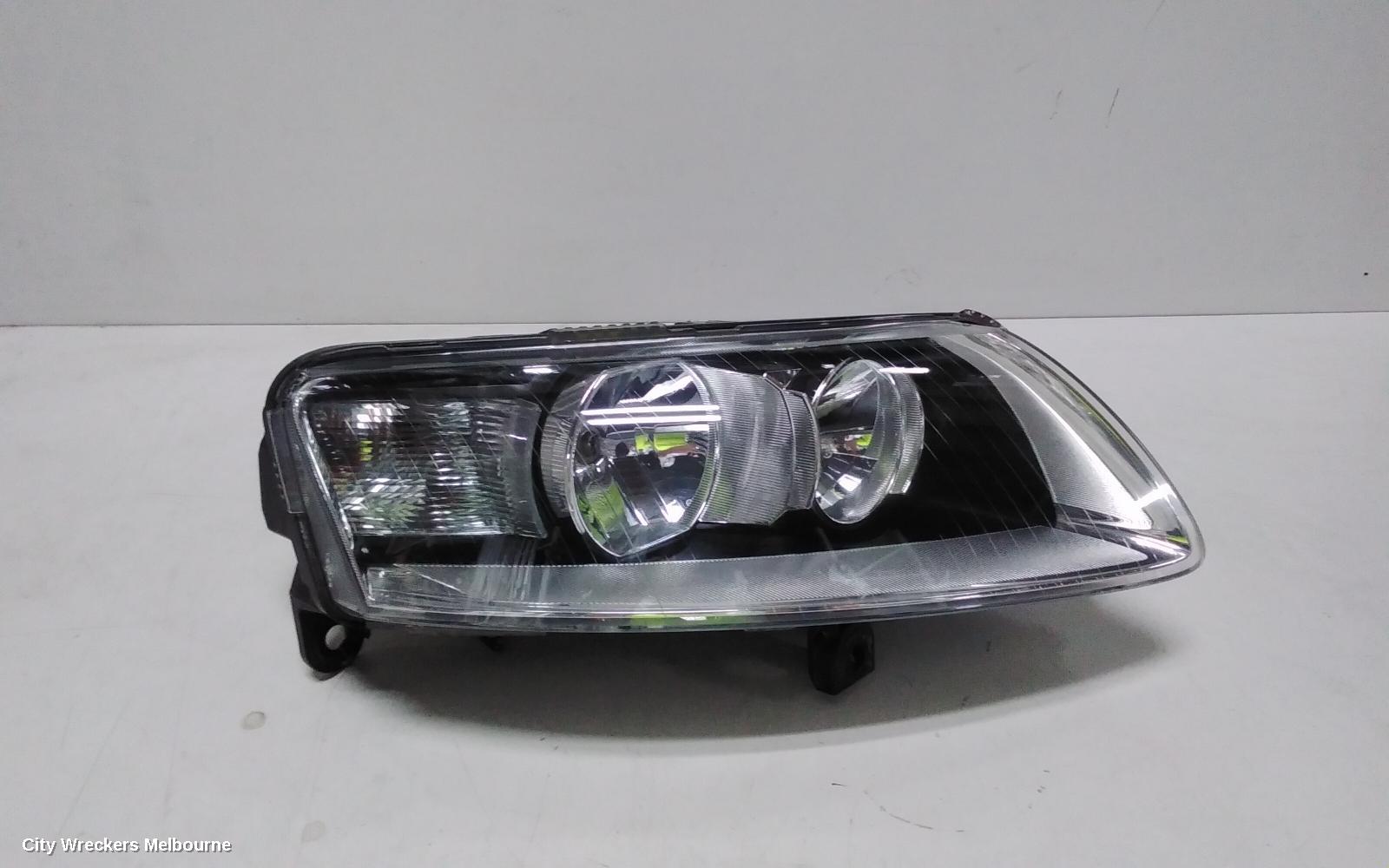 AUDI A6 RIGHT HEADLAMP, C6/4F, A6, ADAPTIVE TYPE, 10/2008 - 06/2011