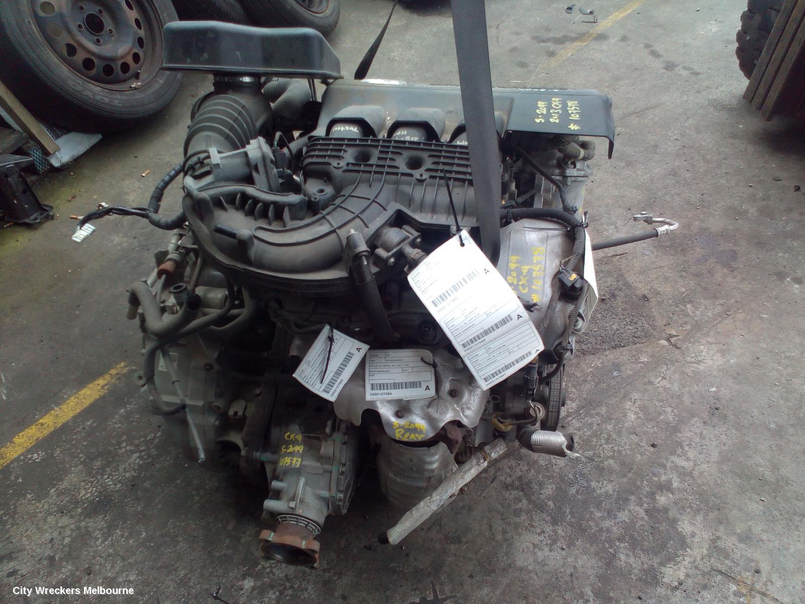 MAZDA CX9 ENGINE, PETROL, 3.7, AWD, TB, 12/2007 - 12/2015