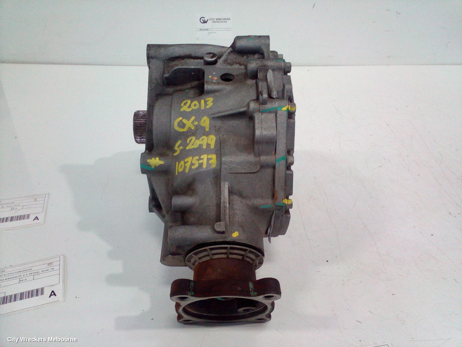 MAZDA CX9 TRANSFER CASE, AUTO, PETROL, 3.7, TB, 12/2007 - 12/2015