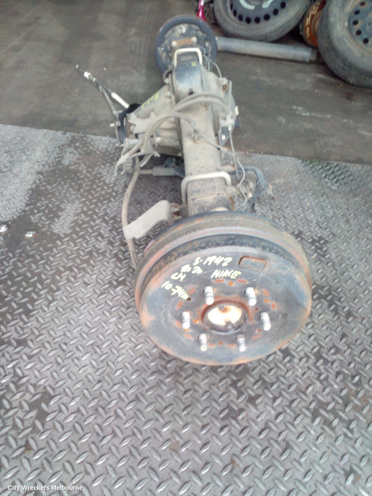 TOYOTA HIACE REAR DIFF ASSEMBLY, DIESEL, 300 SERIES, 04/2019 ONWARDS
