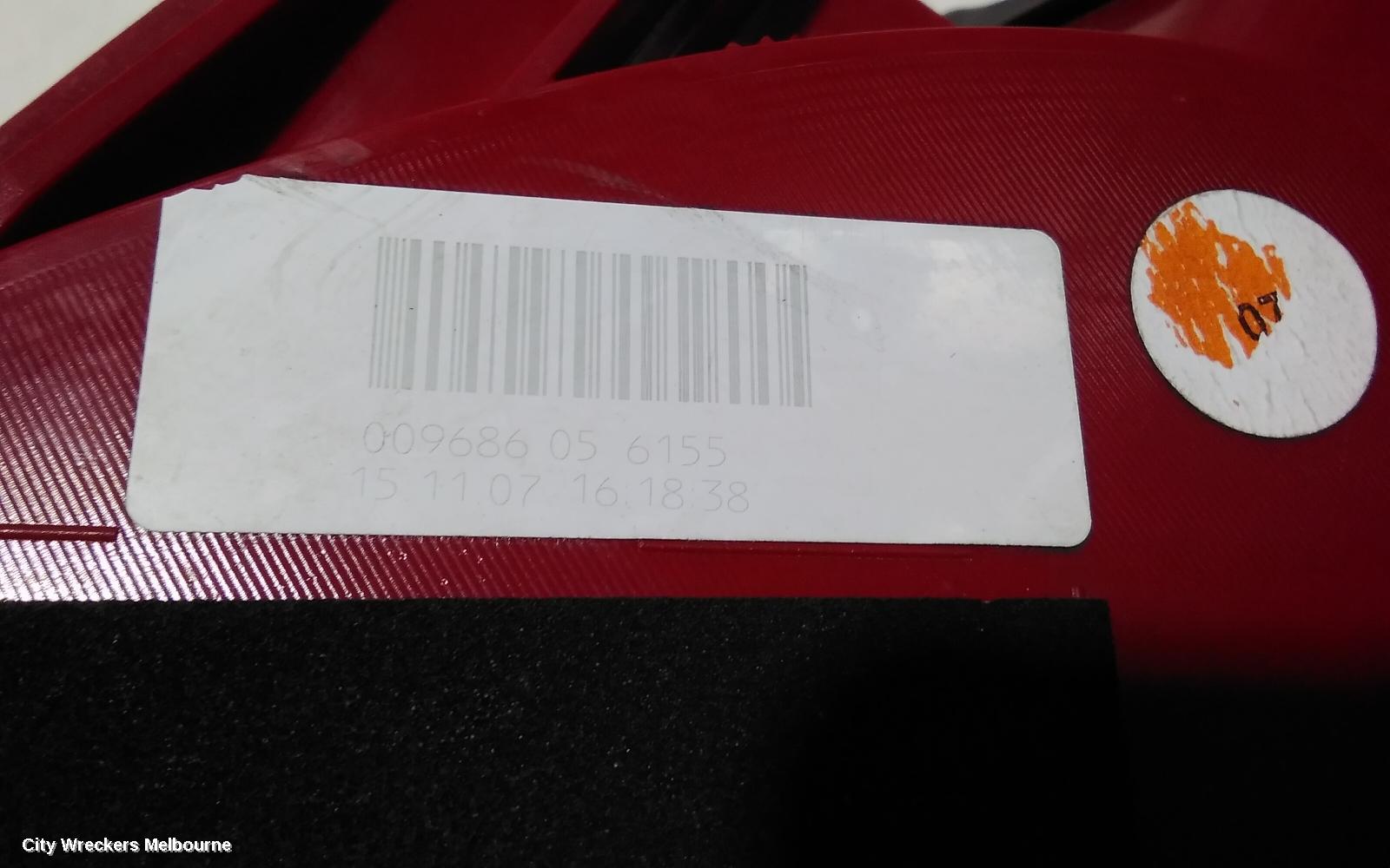 AUDI A4 LEFT TAILLIGHT, B8 8K (A4), SEDAN, STANDARD TYPE, 02/2008 - 06/2012