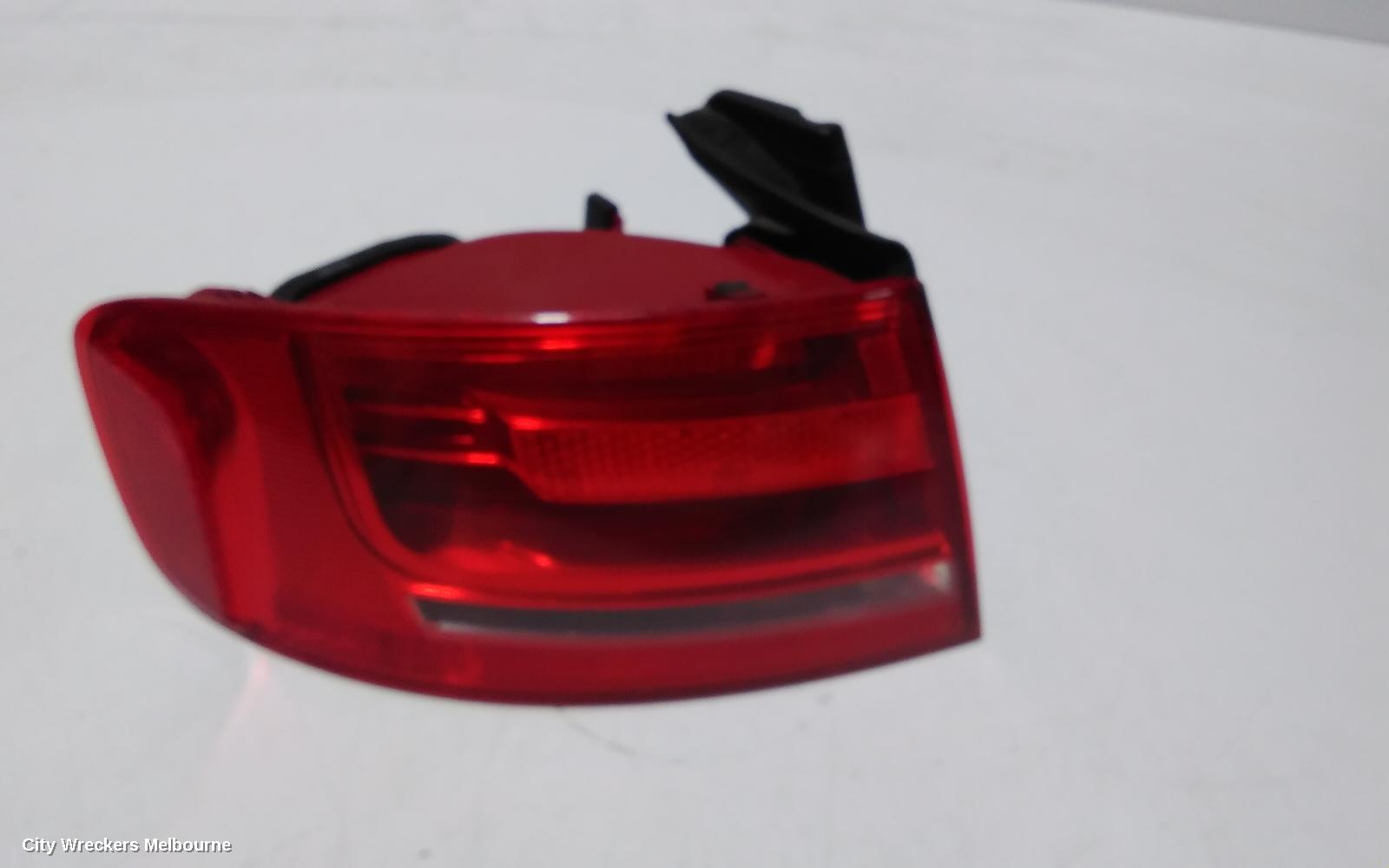AUDI A4 LEFT TAILLIGHT, B8 8K (A4), SEDAN, STANDARD TYPE, 02/2008 - 06/2012