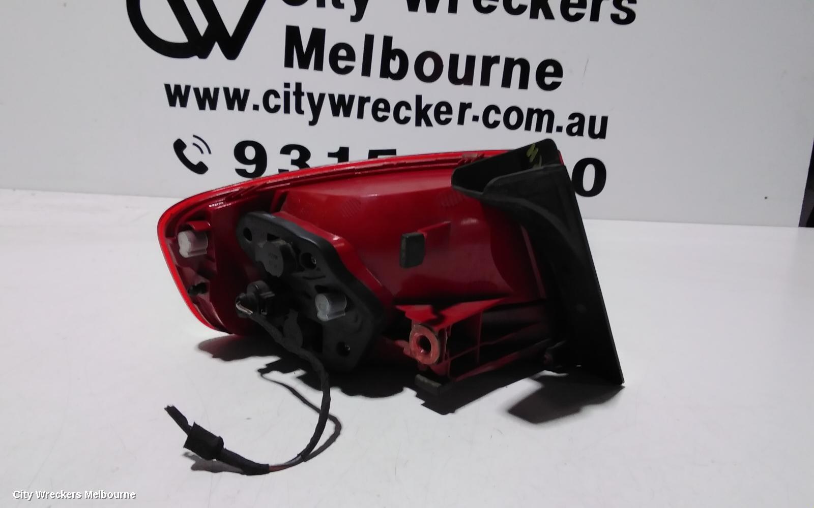 AUDI A4 RIGHT TAILLIGHT, B8 8K (A4), SEDAN, STANDARD TYPE, 02/2008 - 06/2012