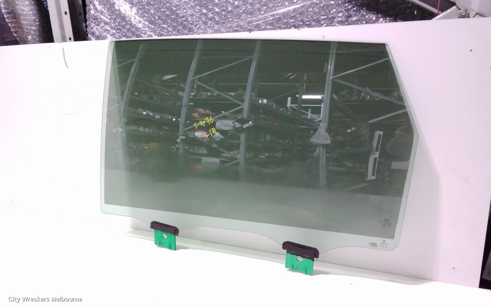 AUDI Q7 LEFT REAR DOOR WINDOW, 4M, 07/2015 ONWARDS