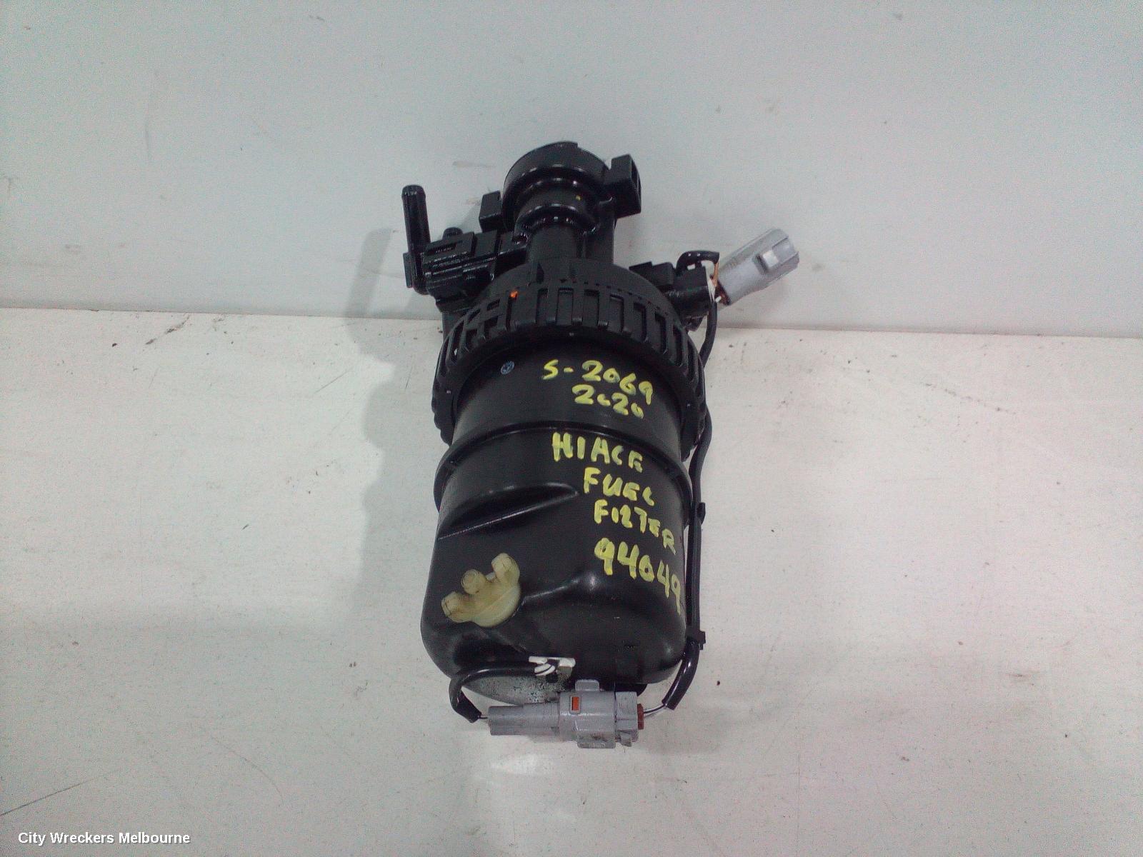 TOYOTA HIACE FUEL FILTER HOUSING, 300 SERIES, 02/2019 ONWARDS