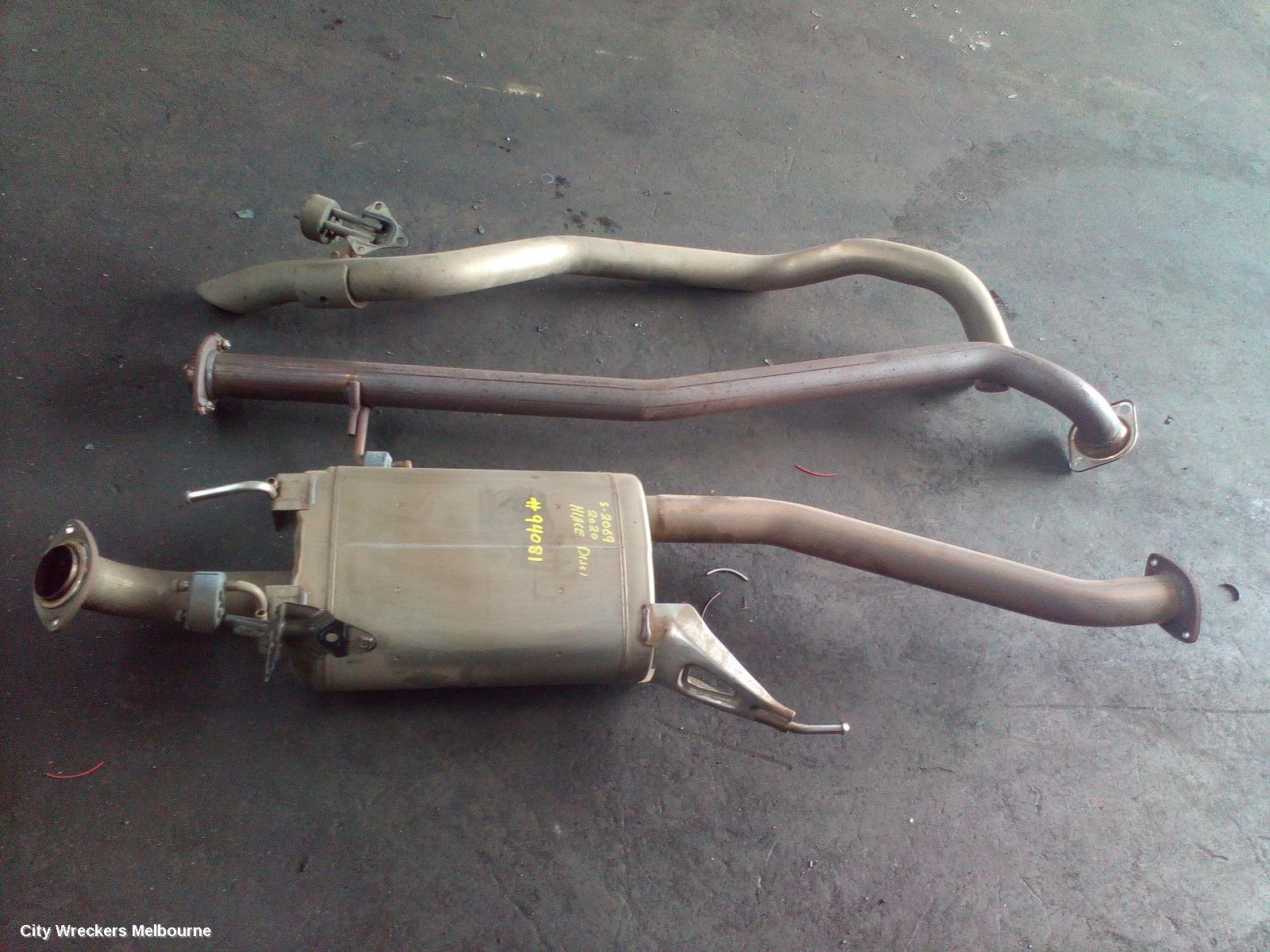 TOYOTA HIACE EXHAUST SYSTEM, 300 SERIES, 02/2019 ONWARDS