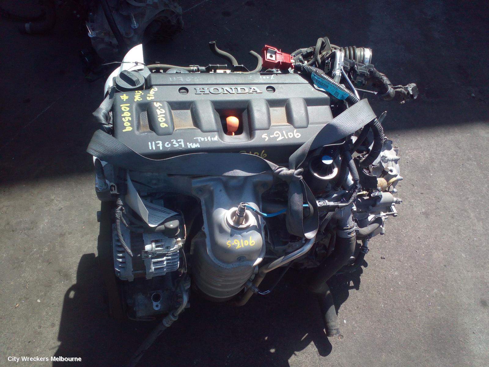 HONDA CIVIC ENGINE, PETROL, 1.8, 9TH GEN, SEDAN, 02/2012 - 04/2016