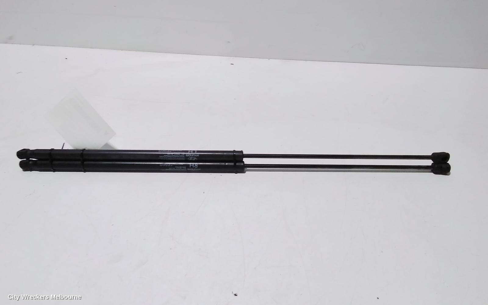 HYUNDAI VELOSTER BONNET HINGE/STRUT, STRUTS (PAIR), FS, 12/2011 - 02/2018