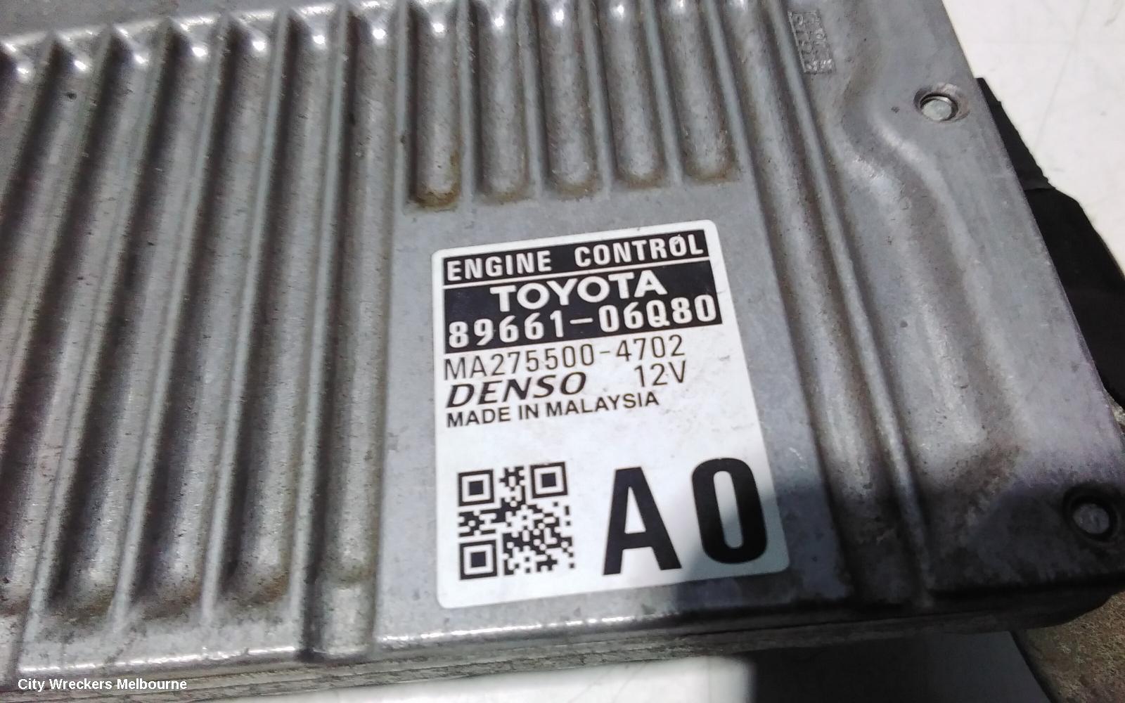 TOYOTA CAMRY ECU, ENGINE ECU, ASV50, 2.5, 2AR-FE, ECU ONLY, 12/2011 - 10/2017