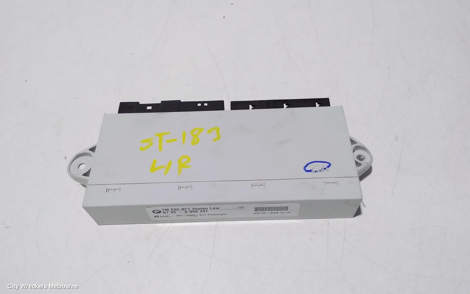 BMW 7 SERIES, E65/E66 02/2002 - 12/2008, DOOR CONTROL MODULE DOOR ECU UNIT 61.35-6958447 6958...: 94150