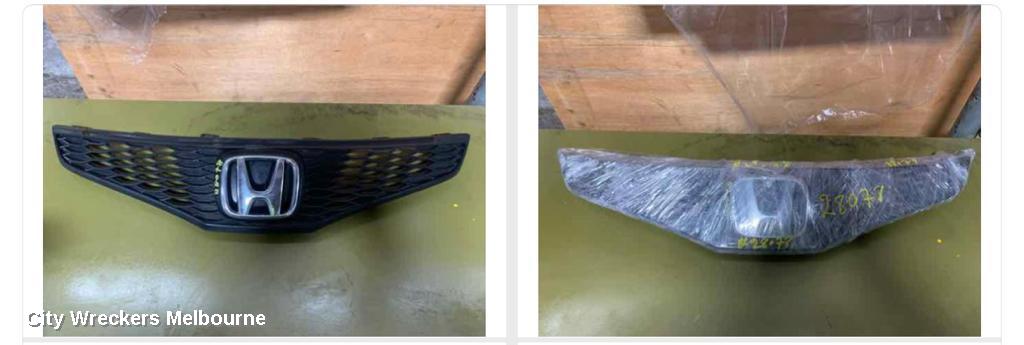 HONDA JAZZ GRILLE, RADIATOR GRILLE, GE, GLI/VTI, 08/2008 - 03/2011