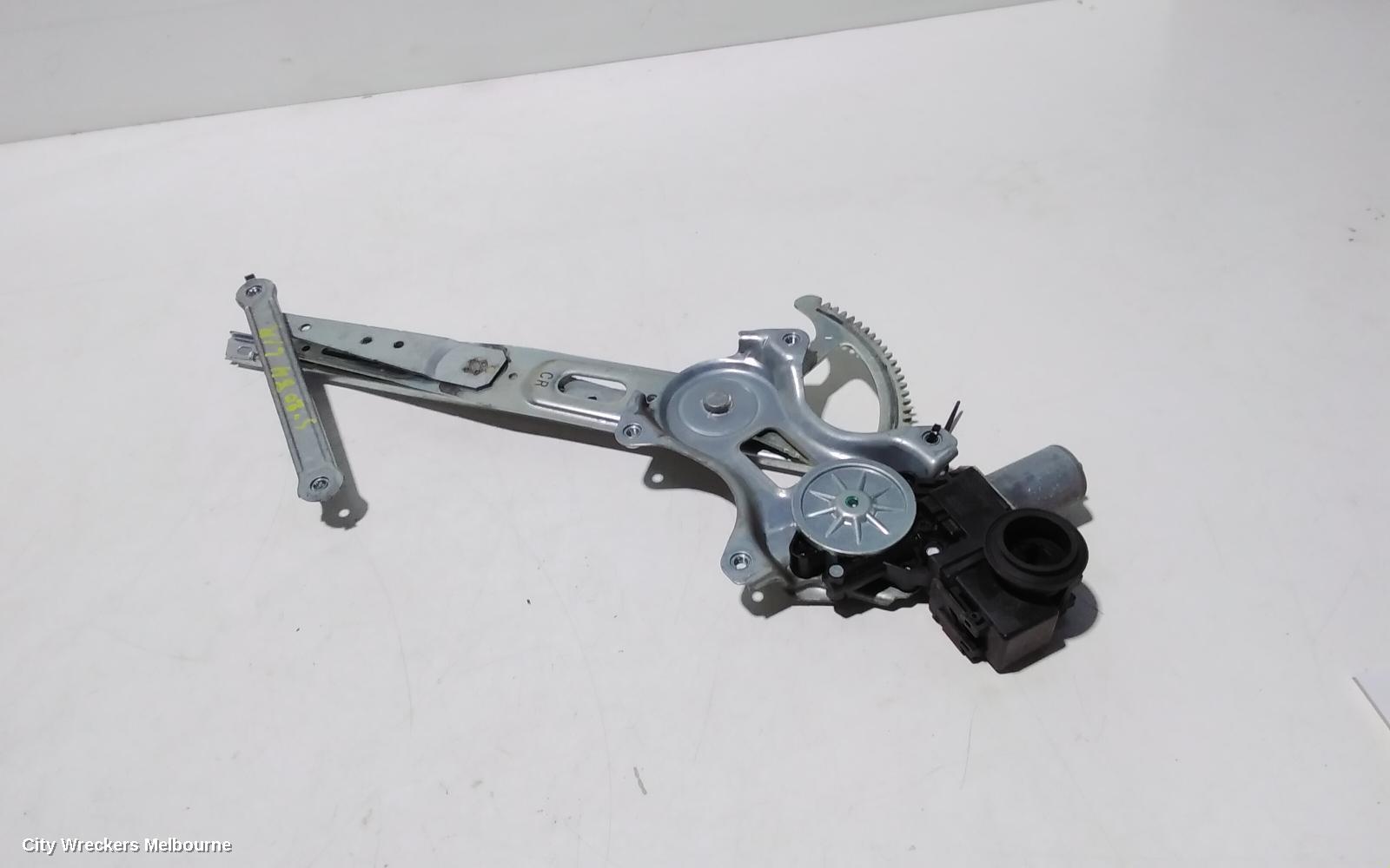 TOYOTA PRIUS LEFT REAR WND REG/MOTOR, ZVW40R, PRIUS V, 05/2012 - 03/2021
