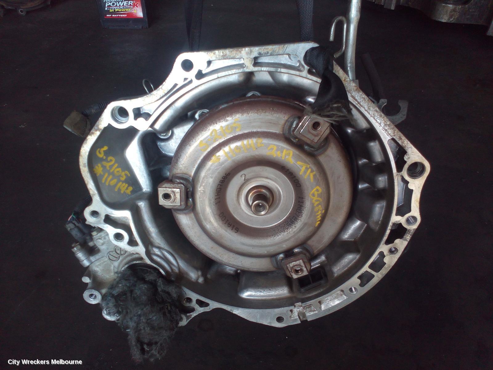 HOLDEN BARINA TRANS/GEARBOX, AUTO, 1.6, F16D3, TK, 12/2005 - 12/2012