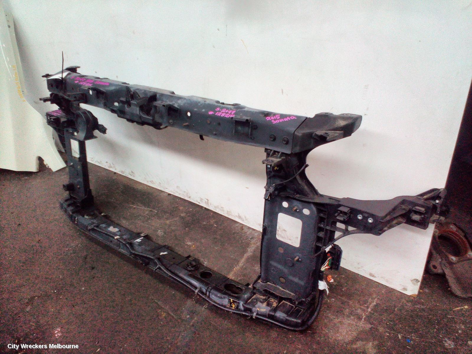 HYUNDAI SONATA RADIATOR SUPPORT, LF, 10/2014 - 07/2017