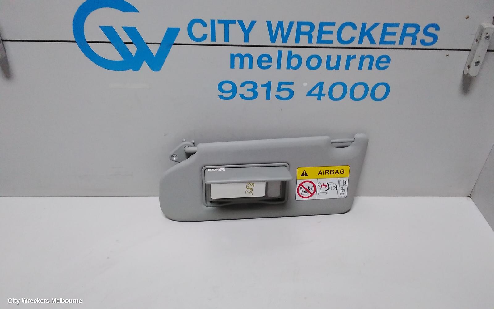 MITSUBISHI ASX SUNVISOR, XB-XC, LH SIDE, 09/2012 - 06/2017