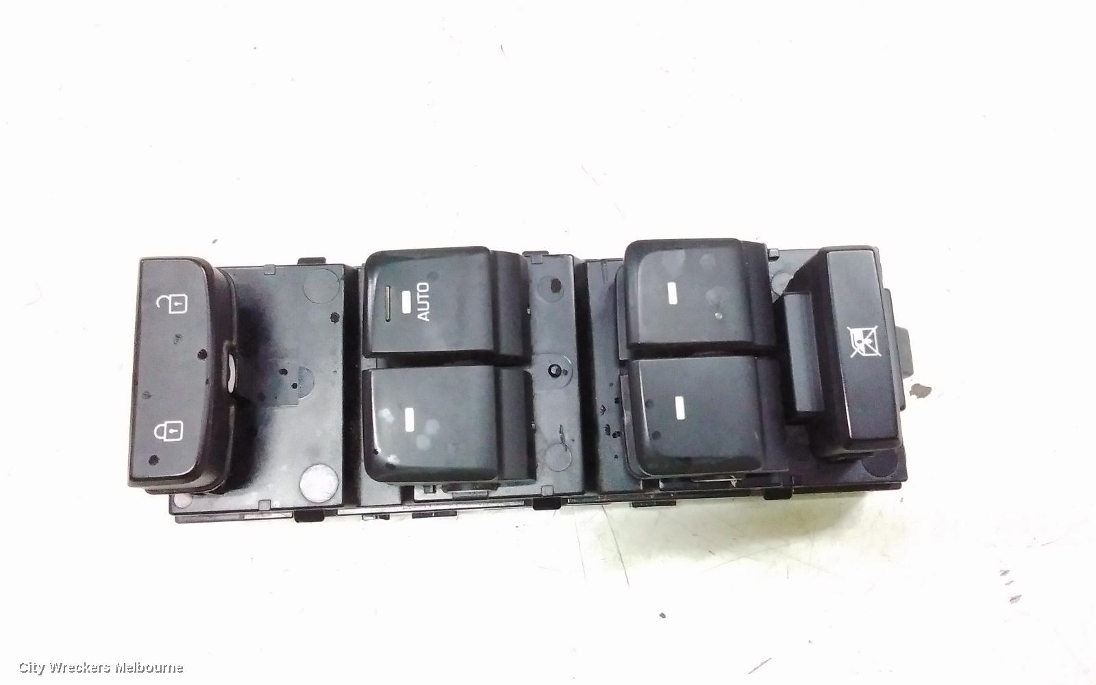 HYUNDAI SONATA PWR DR WIND SWITCH, RH FRONT (MASTER SWITCH), LF, 01/2015 - 01/2020
