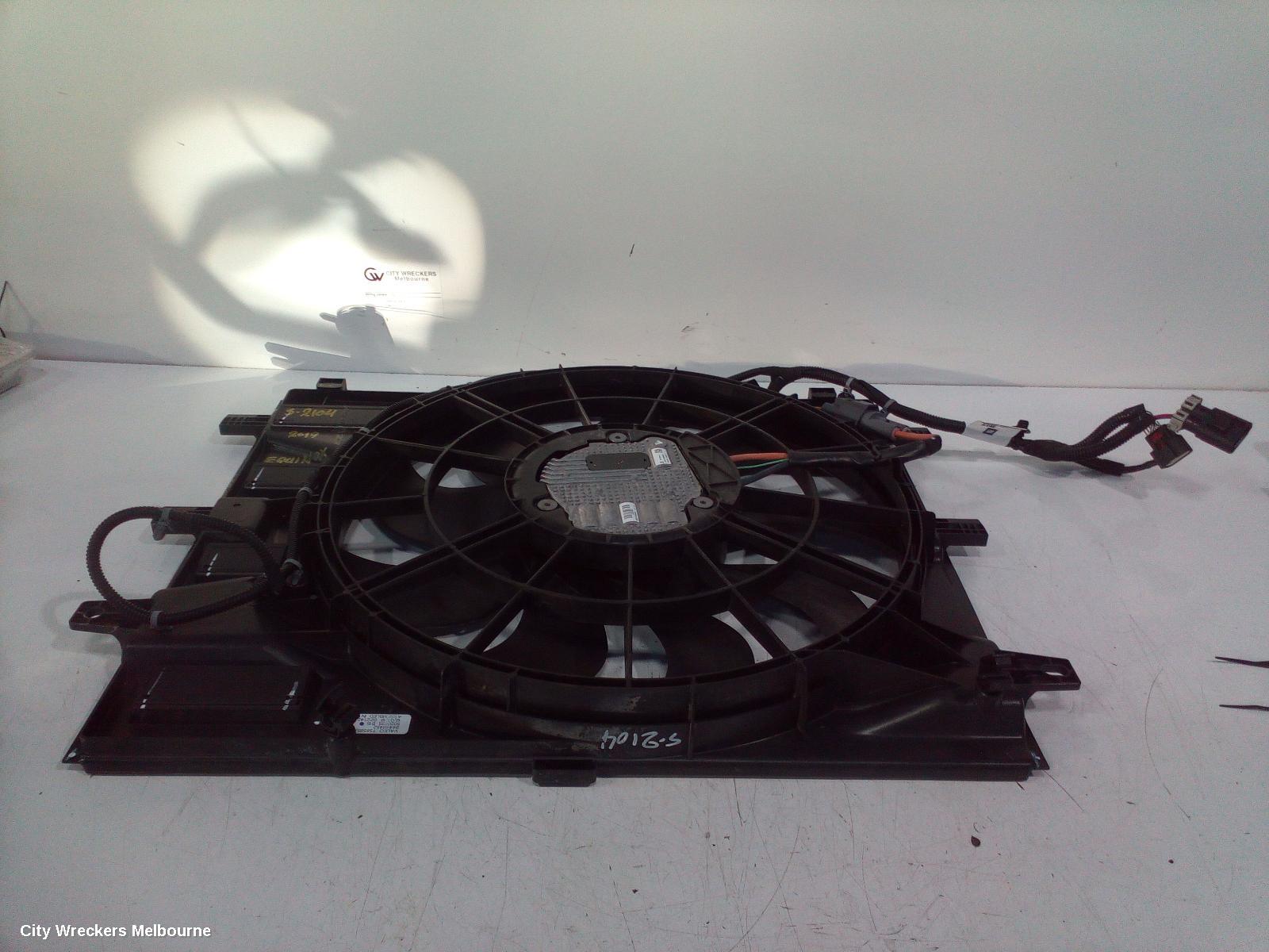 HOLDEN EQUINOX FAN, RADIATOR FAN, 2.0, PETROL, EQ 09/2017 - 12/2020