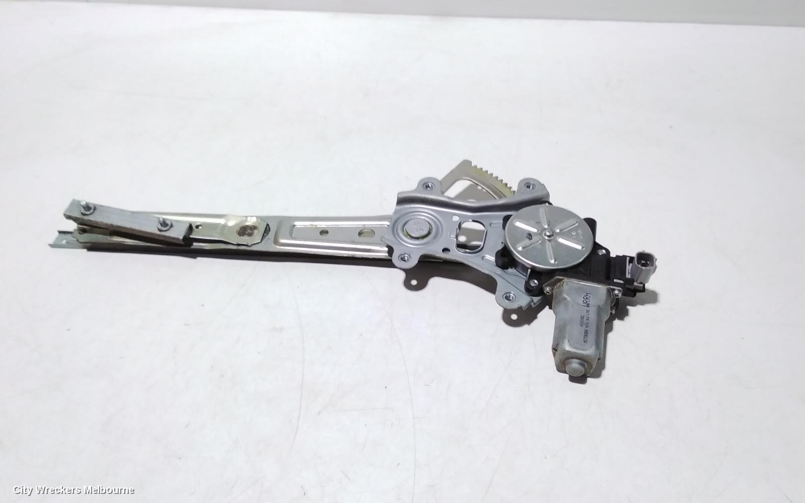 SUBARU TRIBECA RIGHT REAR WND REG/MOTOR, B9, POWER, 10/2006 - 01/2014