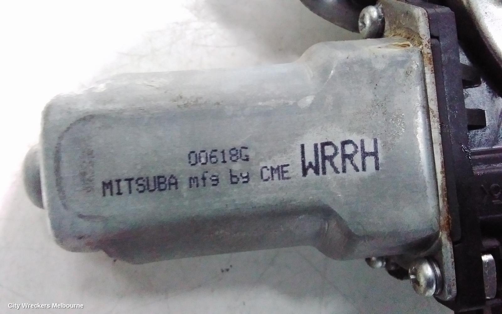 SUBARU TRIBECA RIGHT REAR WND REG/MOTOR, B9, POWER, 10/2006 - 01/2014