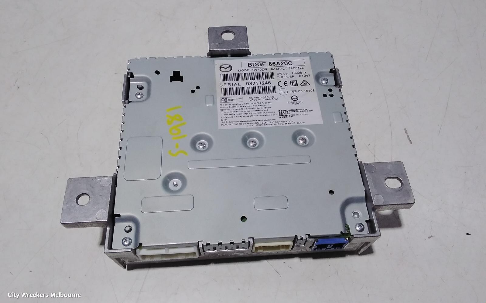 MAZDA 3 RADIO/CD/DVD/SAT/TV, BOSE AMPLIFIER, BP, 03/2019 ONWARDS