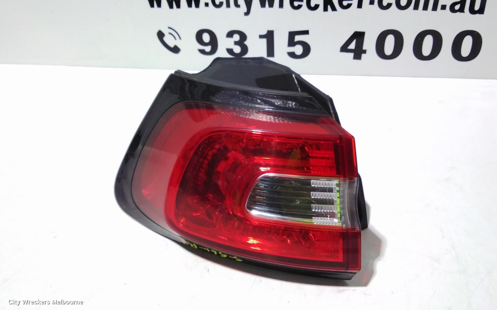 JEEP CHEROKEE LEFT TAILLIGHT, KL, IN BODY, 02/2014 - 03/2018