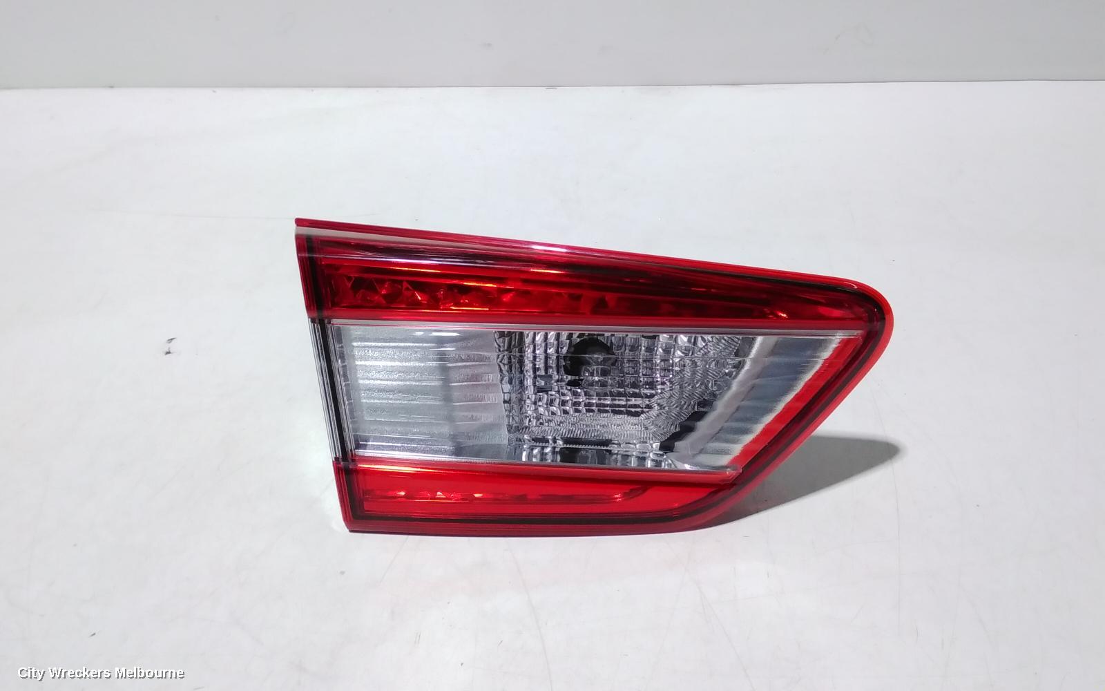 SUBARU IMPREZA REAR GARNISH, TAILGATE LAMP (LH SIDE), W/ CHROME INSERT TYPE, HATCH, G5, 11/2016 - 02/2020