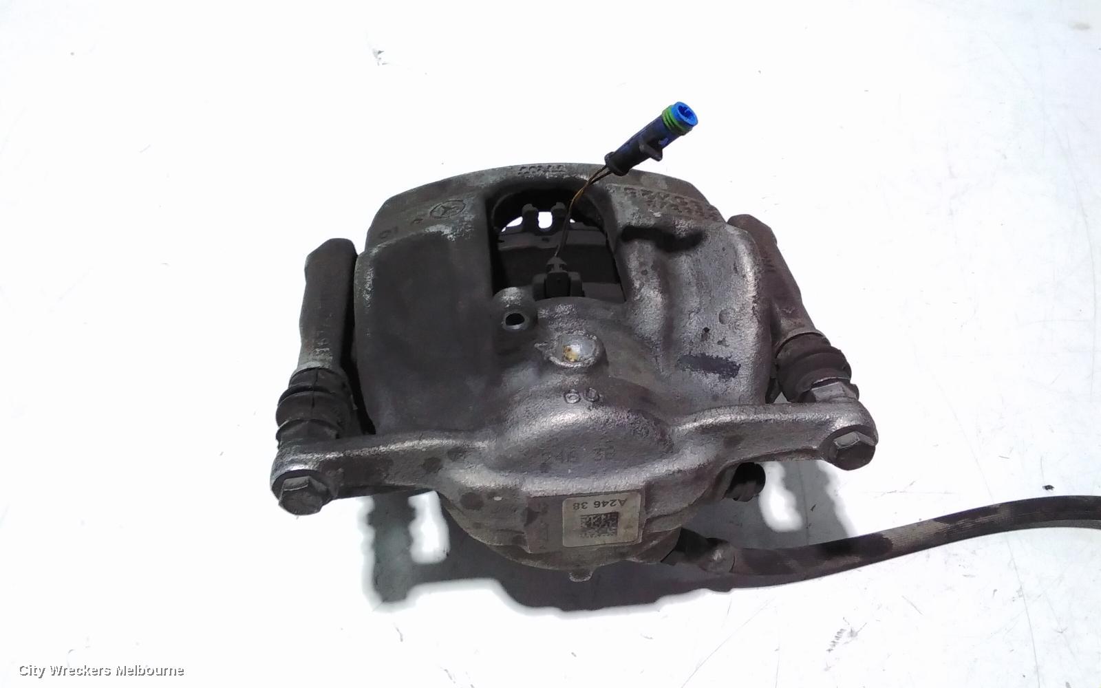 MERCEDES CLA CLASS CALIPER, RH FRONT, C117/X117, FWD, 10/2013 - 02/2019