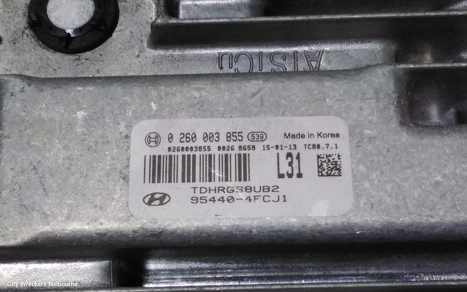 HYUNDAI GENESIS ECU, TRANSMISSION ECU, 3.8, G6DJ, AUTO T/M, DH, 11/2014 - 01/2018