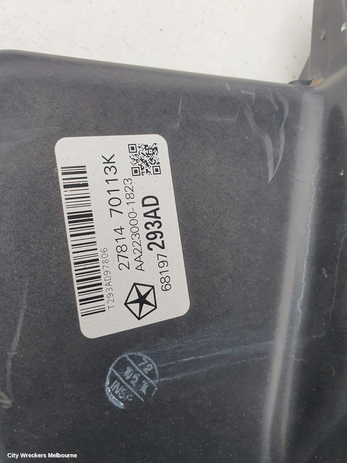JEEP CHEROKEE FAN, SINGLE FAN ASSY, 2.4, PETROL, KL, 02/2014 - 12/2019