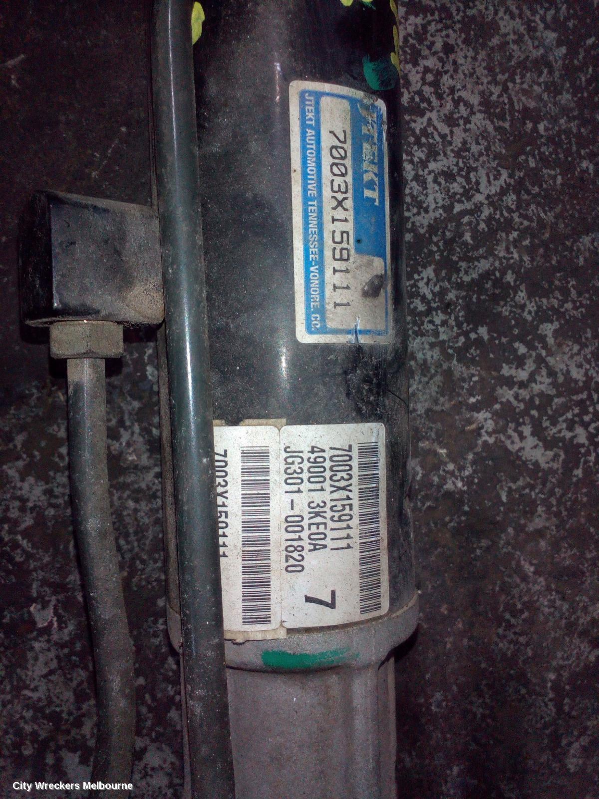 NISSAN PATHFINDER STEERING BOX/RACK, R52, 06/2013 - 04/2021