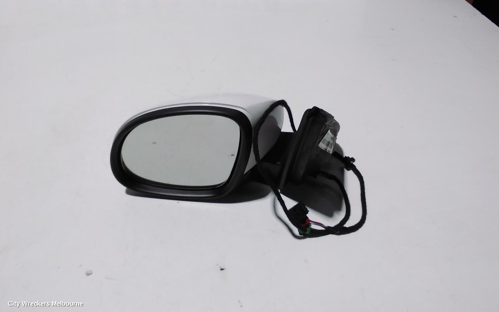 VOLKSWAGEN TIGUAN LEFT DOOR MIRROR, 5N, MANUAL FOLD (6XN), HEATED TYPE, 05/2008 - 08/2016