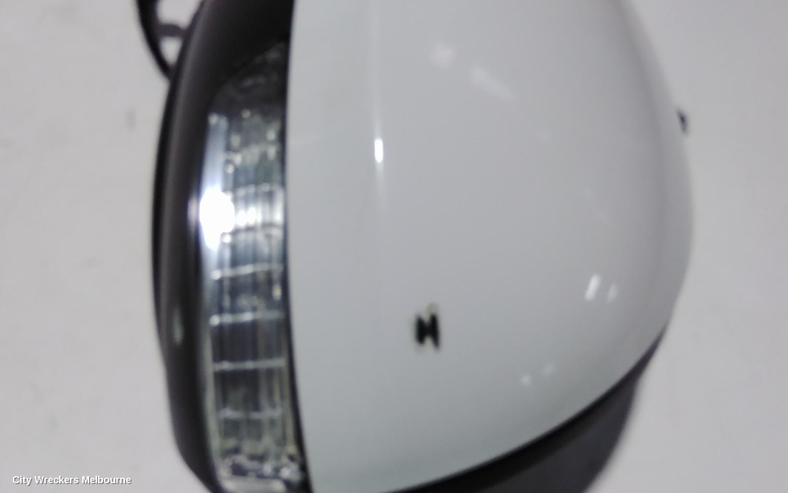 VOLKSWAGEN TIGUAN LEFT DOOR MIRROR, 5N, MANUAL FOLD (6XN), HEATED TYPE, 05/2008 - 08/2016