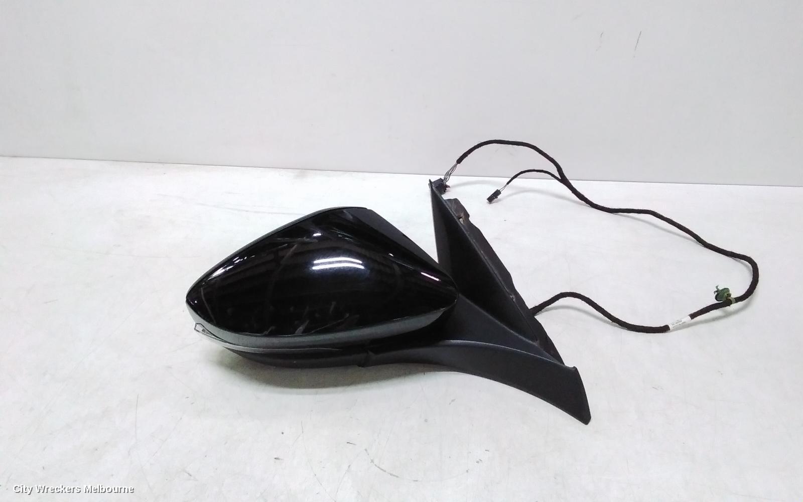 VOLKSWAGEN T-ROC RIGHT DOOR MIRROR, A1, POWER FOLD & HEATED TYPE, W/ BLIND SPOT TYPE, COLOUR CODED, 03/2020 - 07/2022