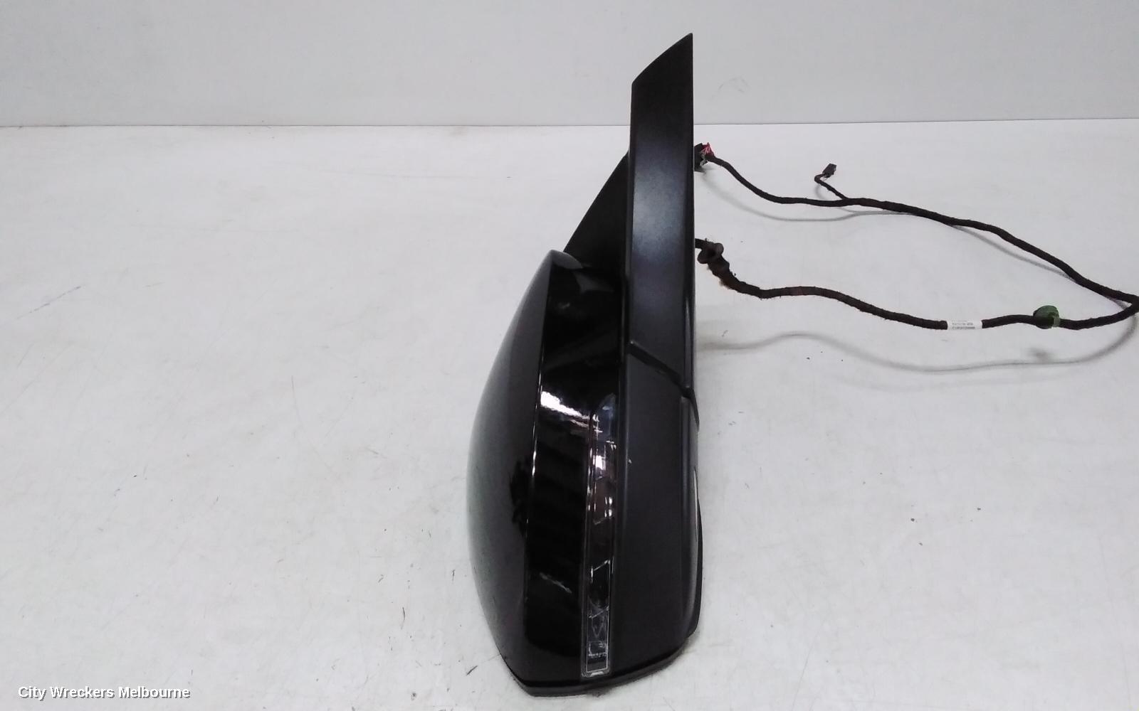 VOLKSWAGEN T-ROC RIGHT DOOR MIRROR, A1, POWER FOLD & HEATED TYPE, W/ BLIND SPOT TYPE, COLOUR CODED, 03/2020 - 07/2022