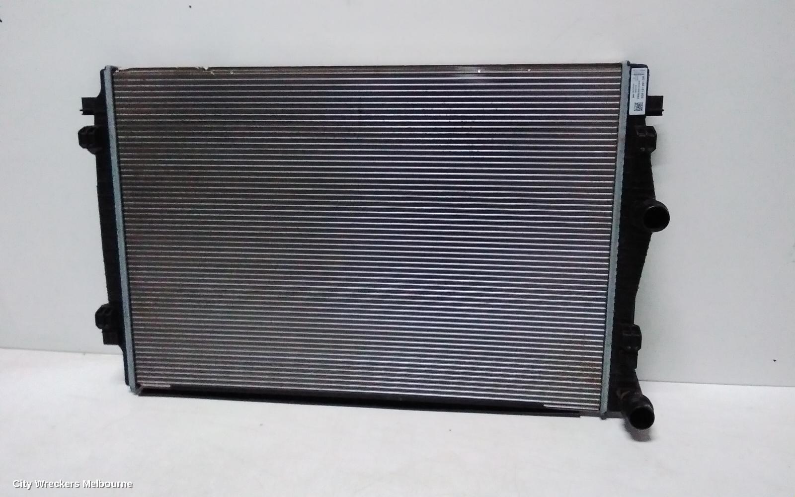 VOLKSWAGEN T-ROC RADIATOR, PETROL, 1.4, TURBO, A1, 03/2020 ONWARDS