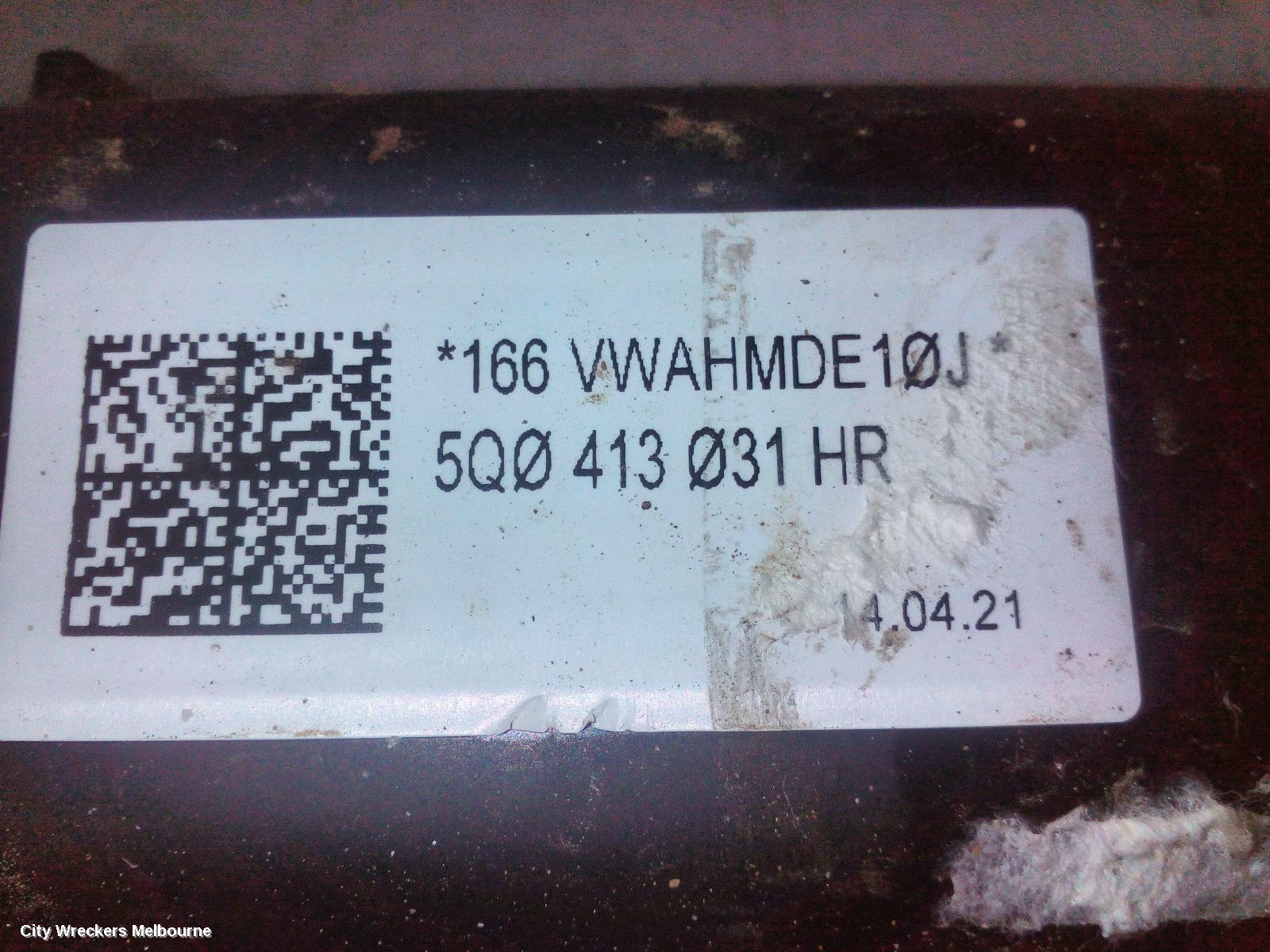VOLKSWAGEN T-ROC RIGHT FRONT STRUT, A1, ELECTRIC TYPE, 03/2020 ONWARDS