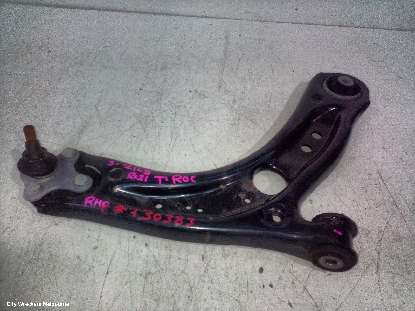 VOLKSWAGEN T-ROC RIGHT FRONT LOWER CONTROL ARM, A1, 03/2020 - 12/2025