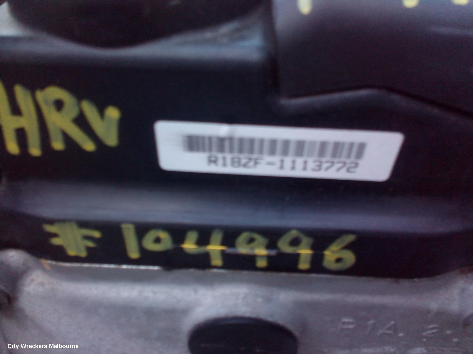 HONDA HRV ENGINE, PETROL, 1.8, R18ZF, RU5, 12/2014 - 10/2021